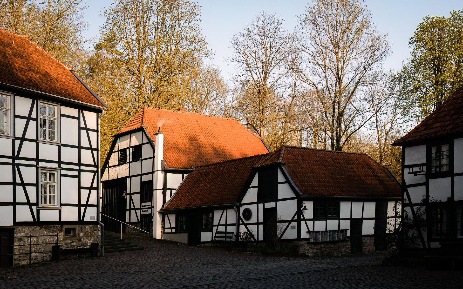 Blick über den "Dorfplatz"